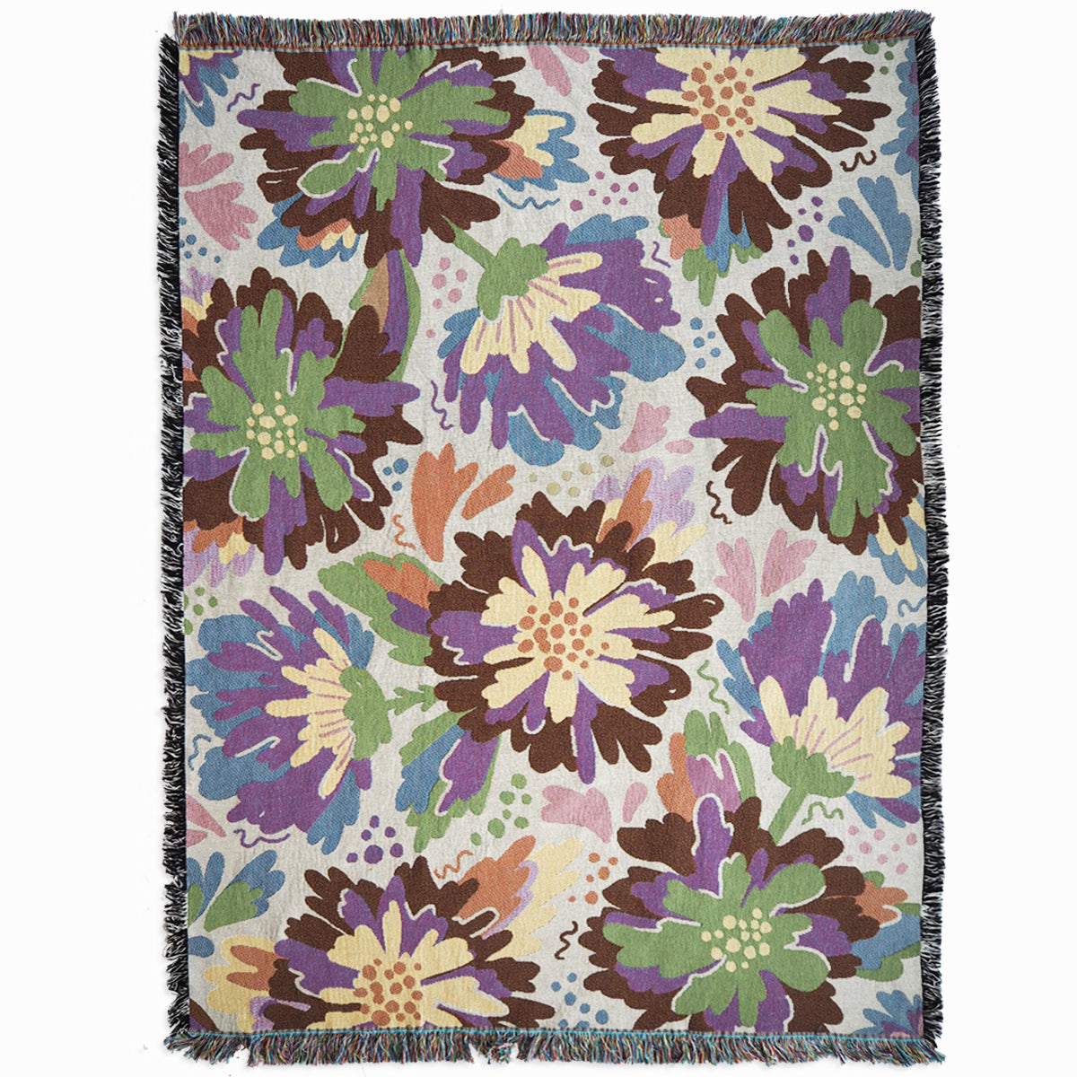 BLOMSTERBED veggteppe