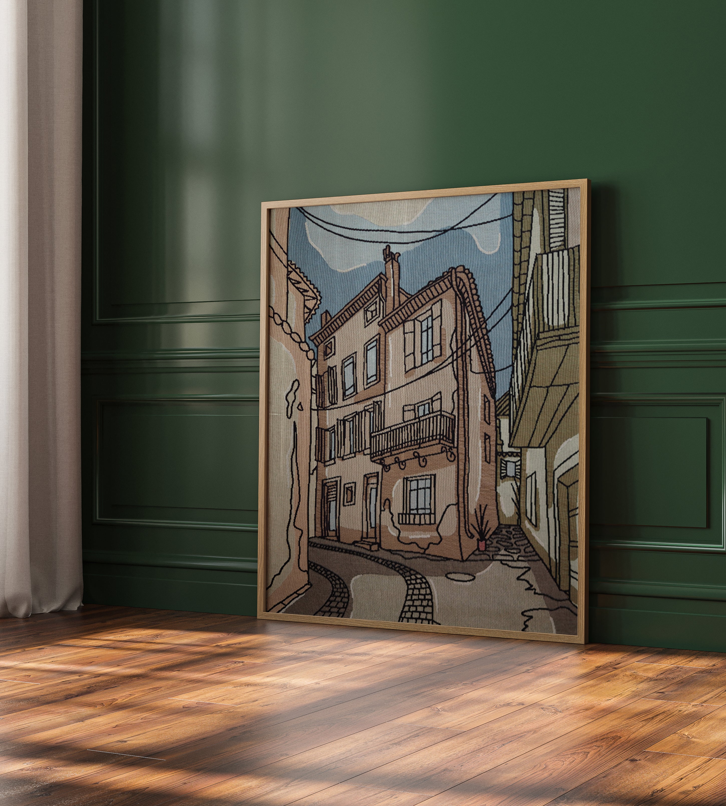 FRANCE mini veggteppe