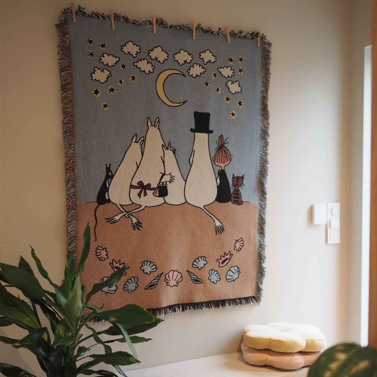 THE MOOMINS mini wall tapestry