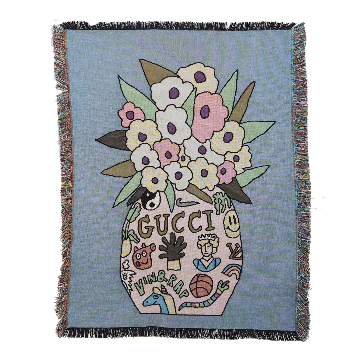 GUCCI FLOWERS mini veggteppe