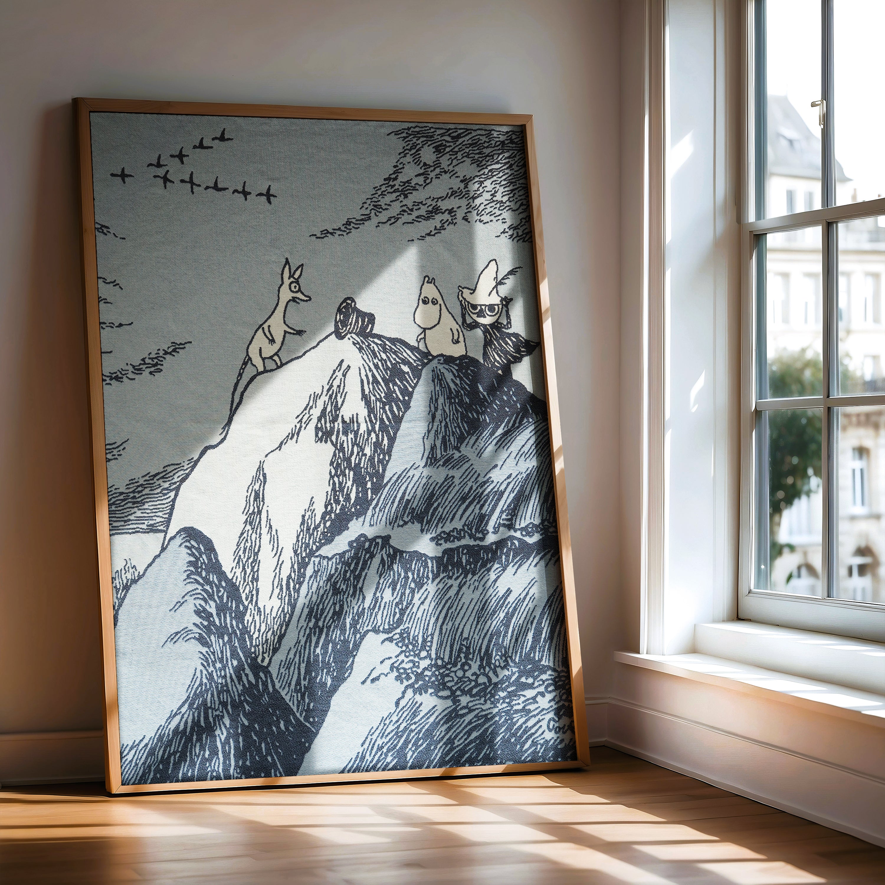 HØYE FJELL veggteppe