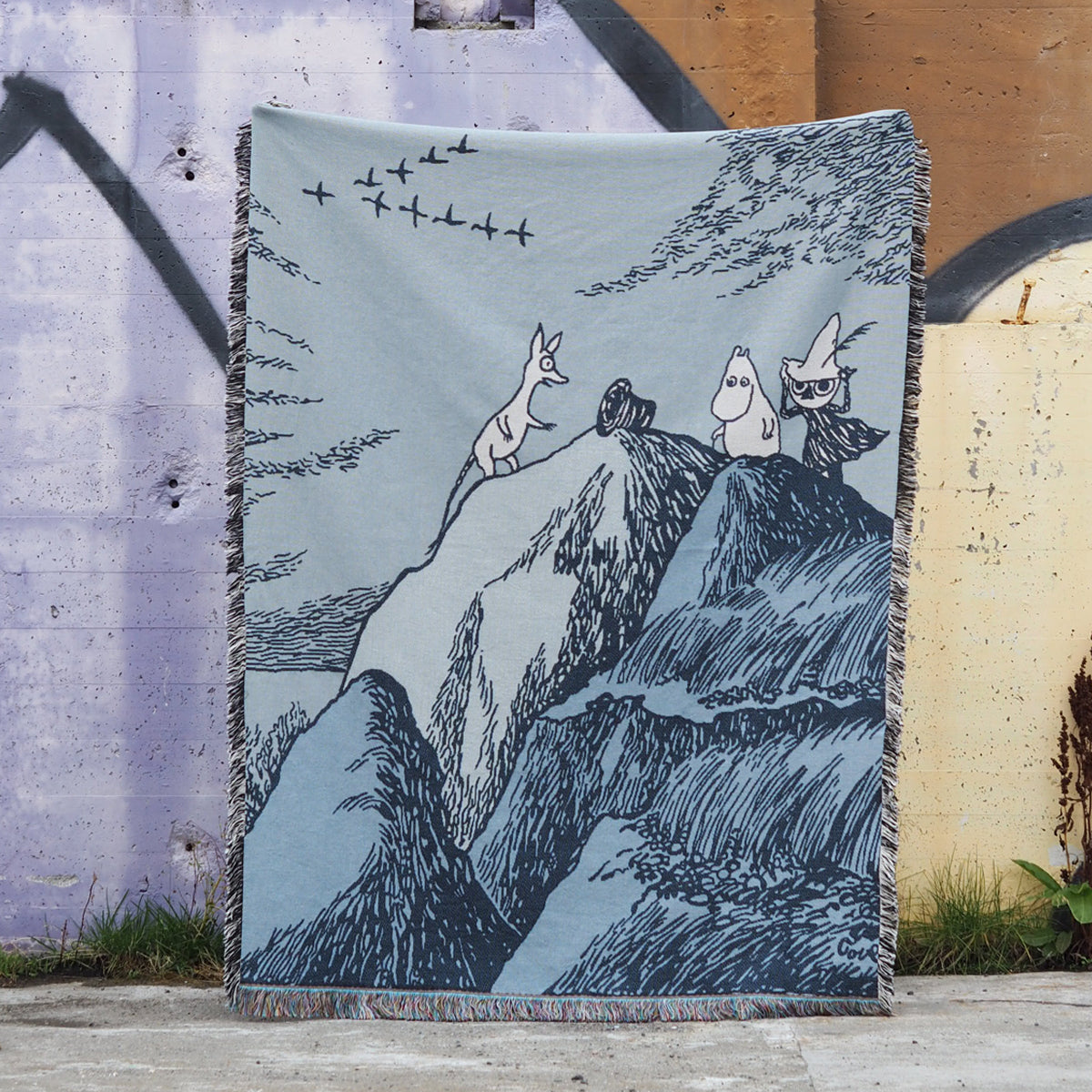 HØYE FJELL veggteppe