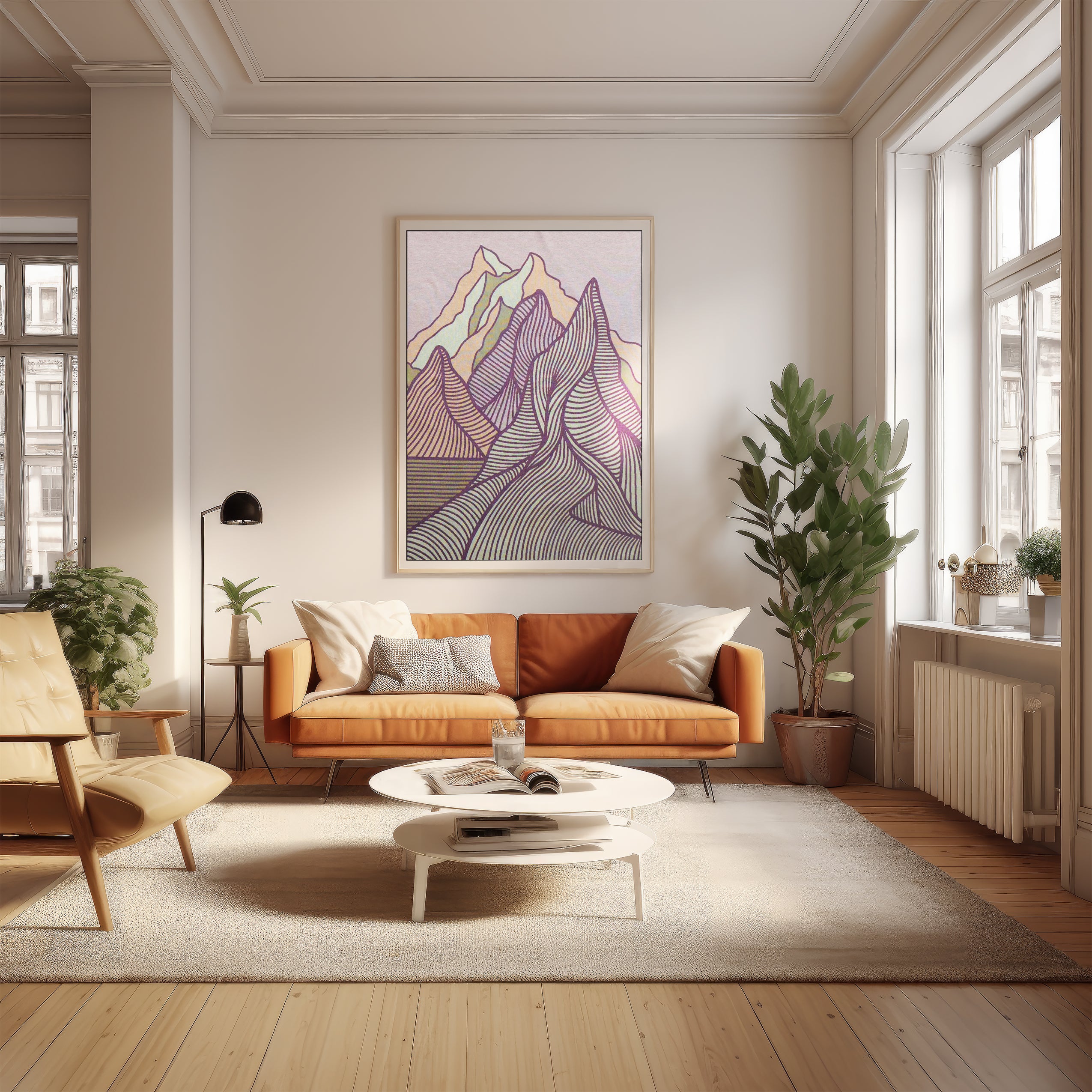 ROSA FJELL veggtepper