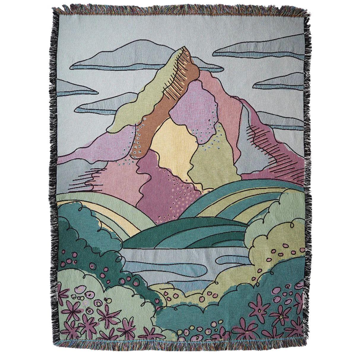 SUKKERTOPPEN veggteppe