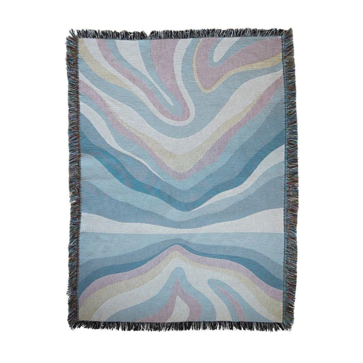 BLÅTT LAND mini veggteppe