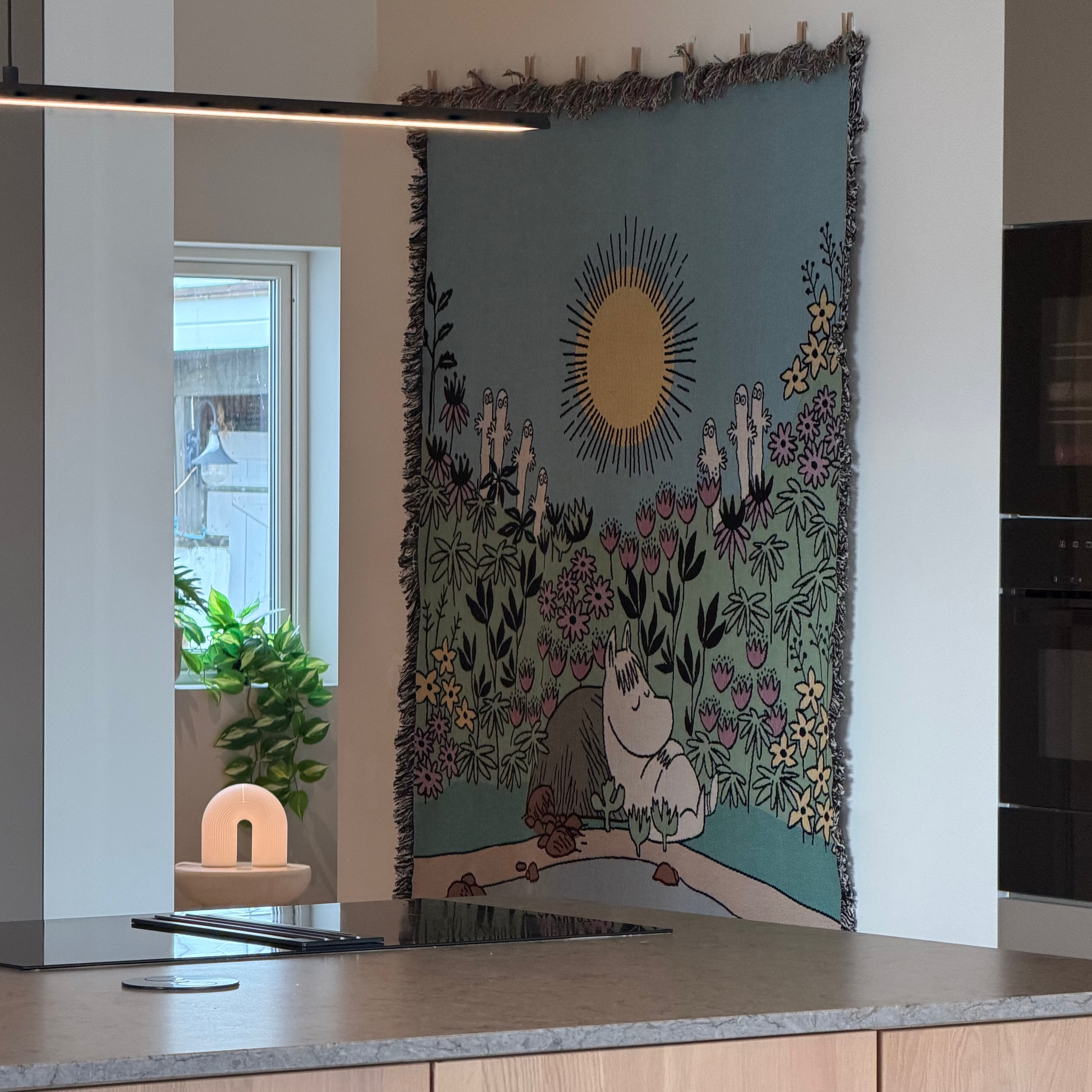 MOOMIN SOLSKINN veggteppe