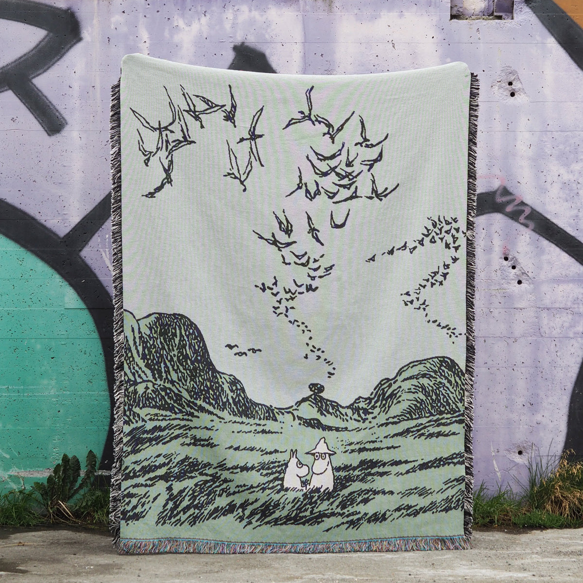 GREEN VALLEY big wall tapestry