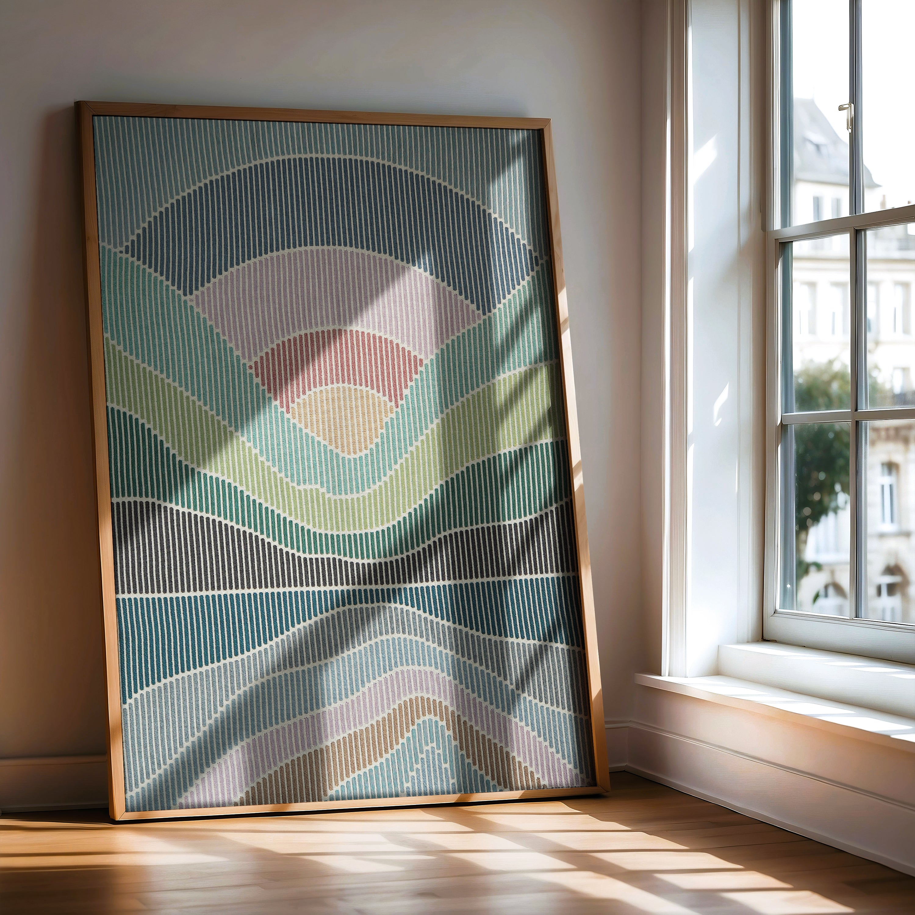 SOLOPPGANG veggteppe