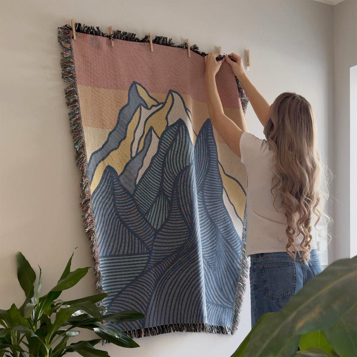 Klyper & Tape - til mini veggteppe